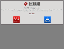Tablet Screenshot of eroticke-privaty.cz